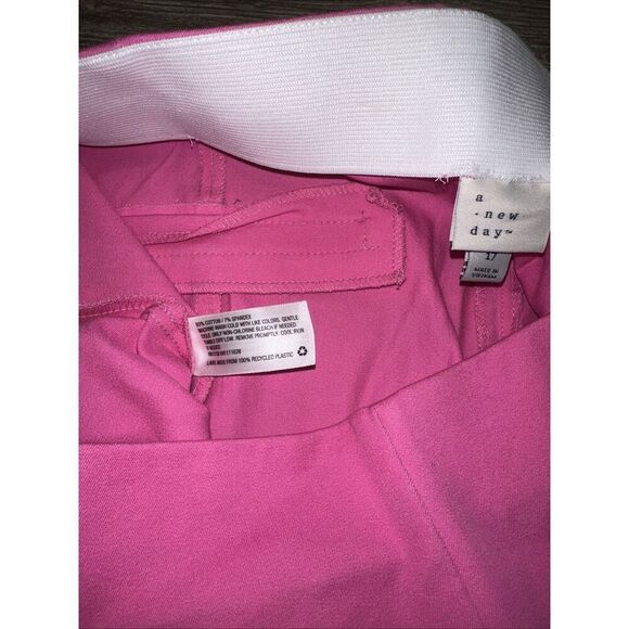 Women s High-Rise Slim Fit Ankle Pants - a New Day Pink. Size 17. NWT. Z - Picture 7 of 10